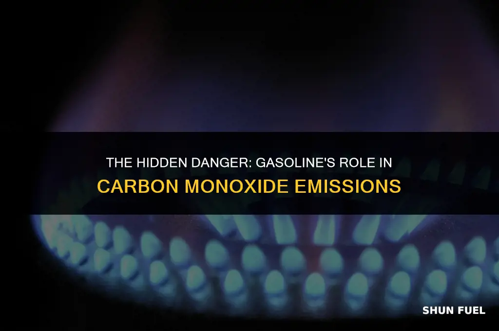 does gasoline cause carbon monoxide