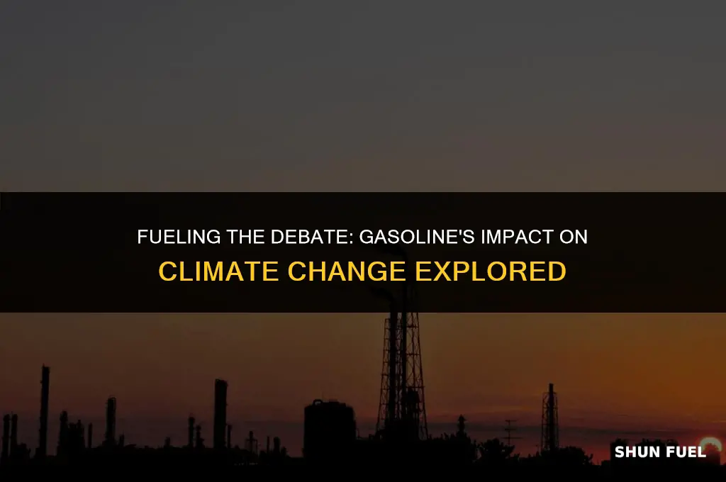 does gasoline cause climate change
