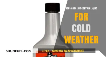 Does Gasoline Contain Anti-Freeze for Cold Weather?