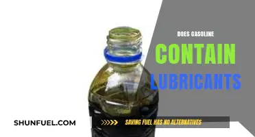 Exploring the Composition of Gasoline: Does It Contain Lubricants?