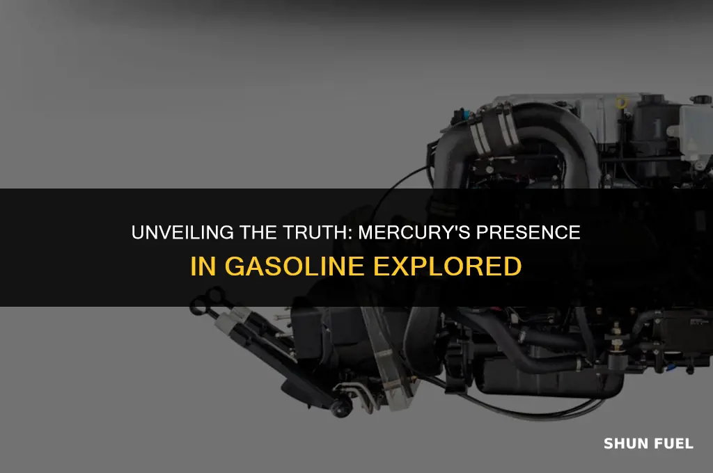 does gasoline contain mercury