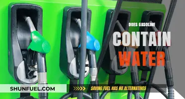 Exploring the Myth: Does Gasoline Really Contain Water?