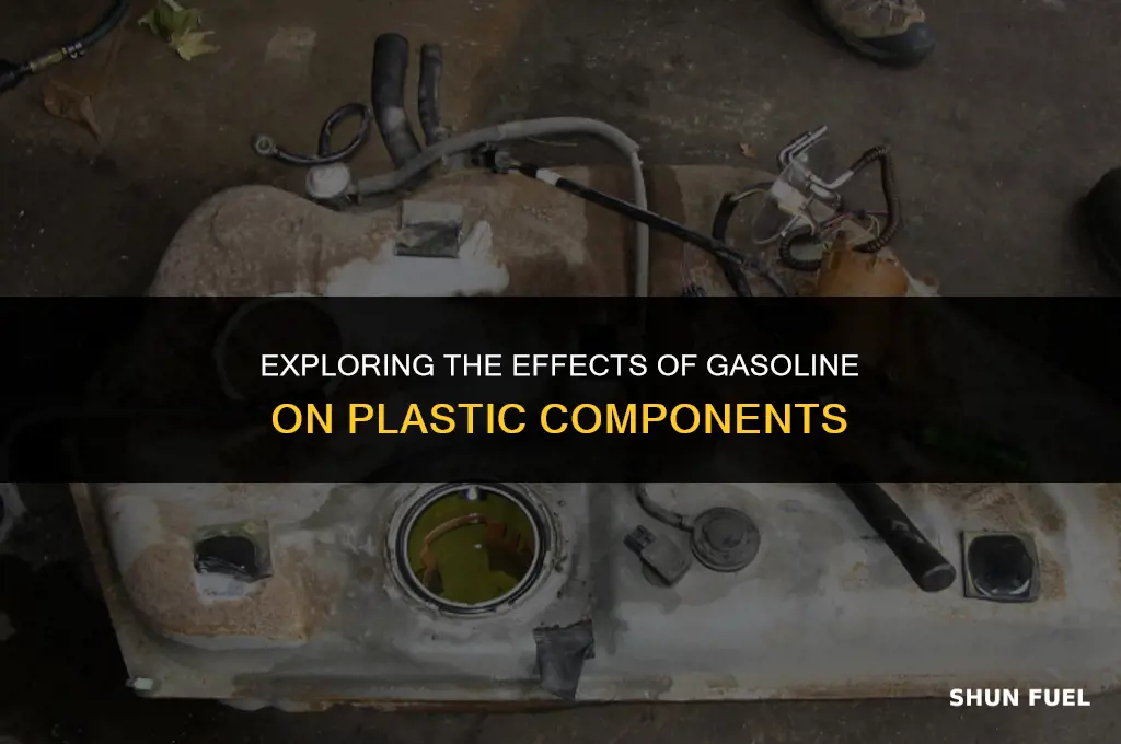 does gasoline corrode plastic