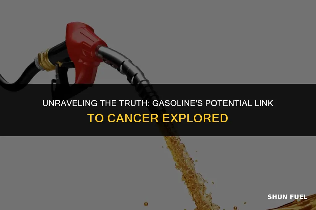 does gasoline csuse cancer