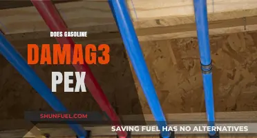 Does Gasoline Damage PEX Pipes? A Comprehensive Guide