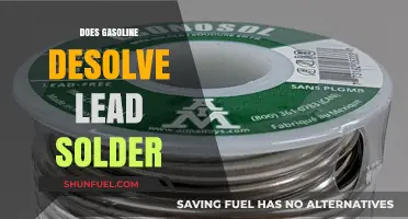 Exploring the Solubility of Lead Solder in Gasoline: Facts and Myths
