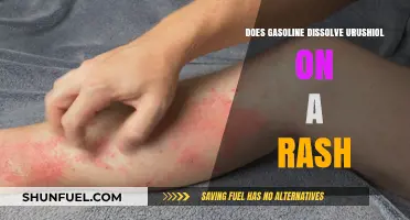 Exploring Gasoline's Effectiveness in Dissolving Urushiol on Rashes
