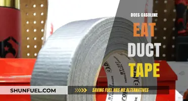 Will Gasoline Damage Duct Tape? A Comprehensive Guide