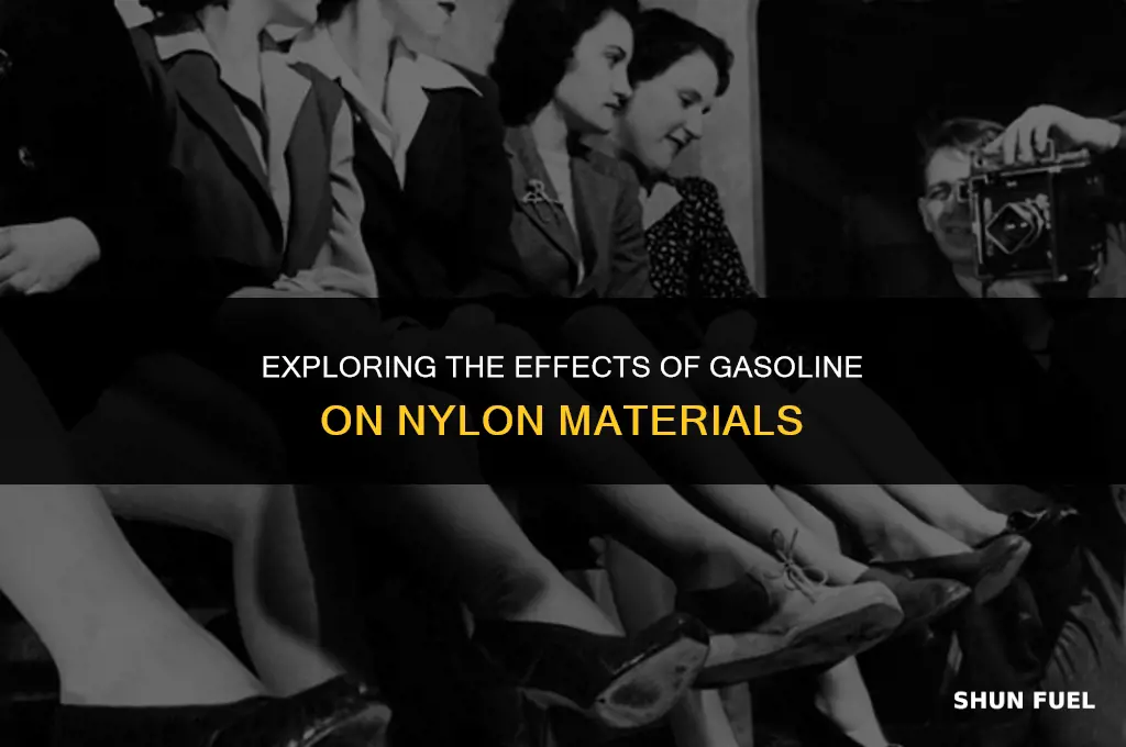 does gasoline eat nylon