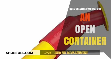Exploring the Evaporation of Gasoline in Open Containers: Facts and Safety Tips