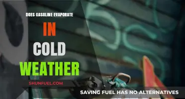 Exploring Gasoline Evaporation: Cold Weather's Impact Unveiled