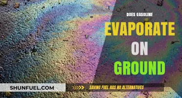 Understanding Gasoline Evaporation: What Happens When It Spills?