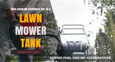 Does Gasoline Evaporate from Lawn Mower Tanks? Facts and Myths