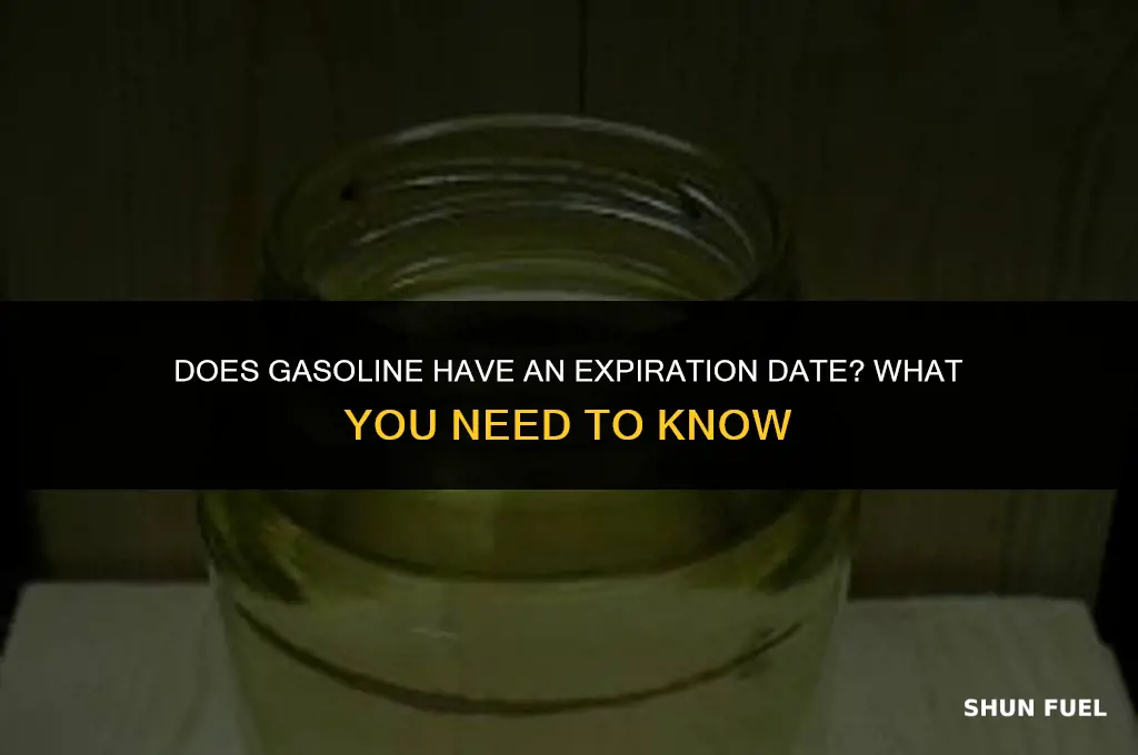 does gasoline ever go bad