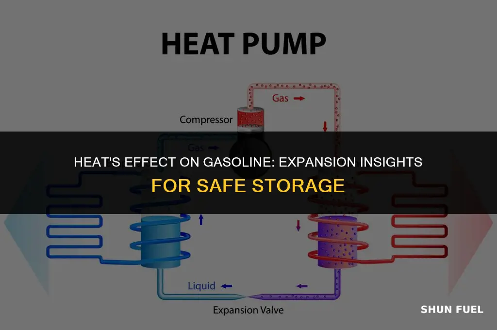 does gasoline expand in the heat