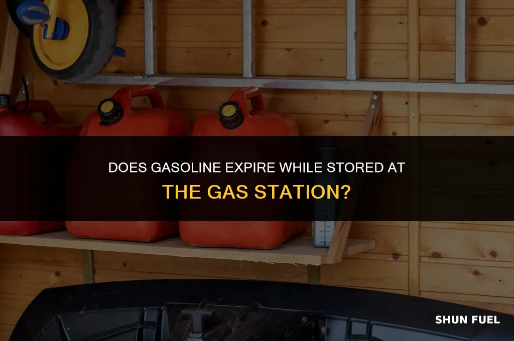 does gasoline expire in gas station hold