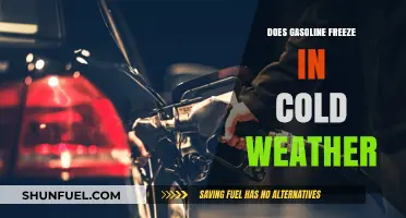 Will Gasoline Freeze in Your Tank This Winter?