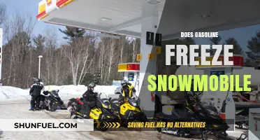 Will Gasoline Freeze Your Snowmobile? Facts and Myths Debunked