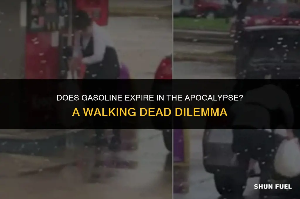 does gasoline go bad walking dead