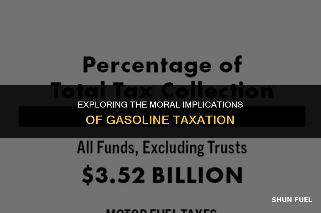 does gasoline have a sin tax