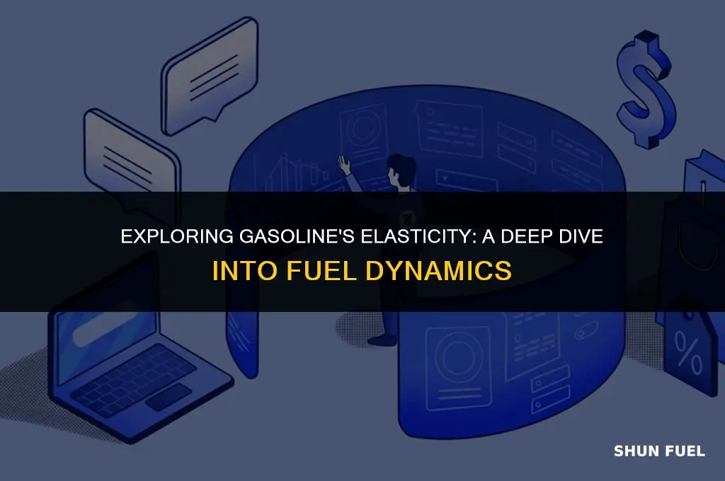 does gasoline have elasticity