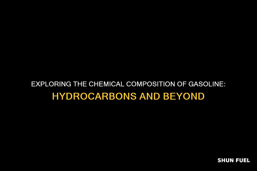does gasoline have hydrocarbons