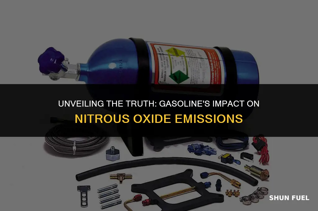 does gasoline have nitrous oxide emissions