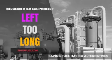 Potential Issues with Storing Gasoline in Tanks for Extended Periods