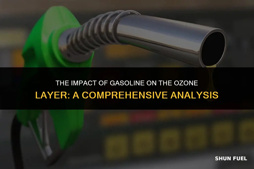 does gasoline kill the ozone layer