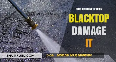 Exploring the Impact of Gasoline Leaks on Blacktop Surfaces