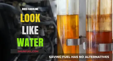 Exploring the Visual Similarities: Gasoline vs Water