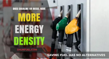 Exploring Fuel Efficiency: Gasoline vs Diesel Energy Density