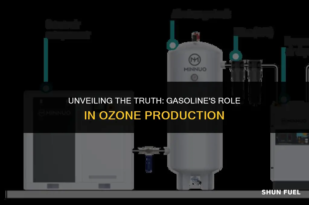does gasoline produce ozone