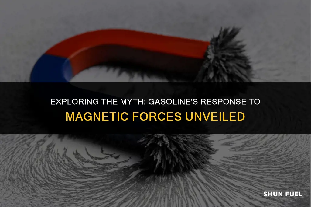 does gasoline react to magnetic force