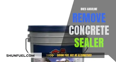 Effective Gasoline Use: Removing Concrete Sealer Safely