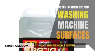 Effective Rust Removal: Gasoline's Role in Washing Machine Maintenance