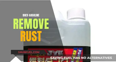 Unleashing the Power of Gasoline: A Rust Removal Solution?