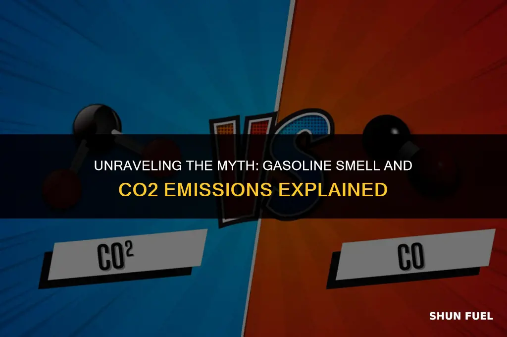 does gasoline smell cause co2 emissions