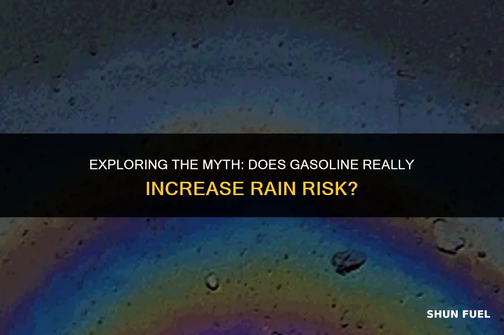 does gasoline stack risk of rain