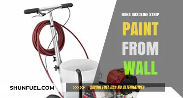 Gasoline's Surprising Effect: Can It Really Strip Paint from Walls?