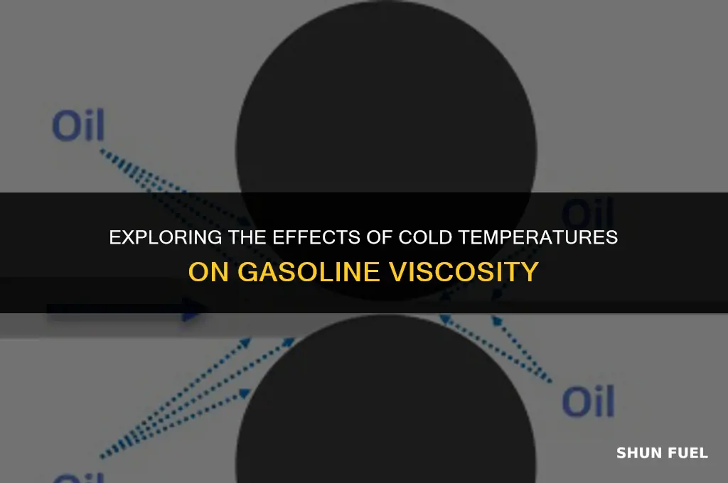 does gasoline thicken in cold