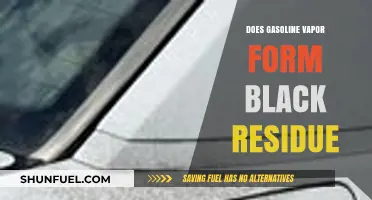 Unveiling the Mystery: Gasoline Vapor and Black Residue Formation