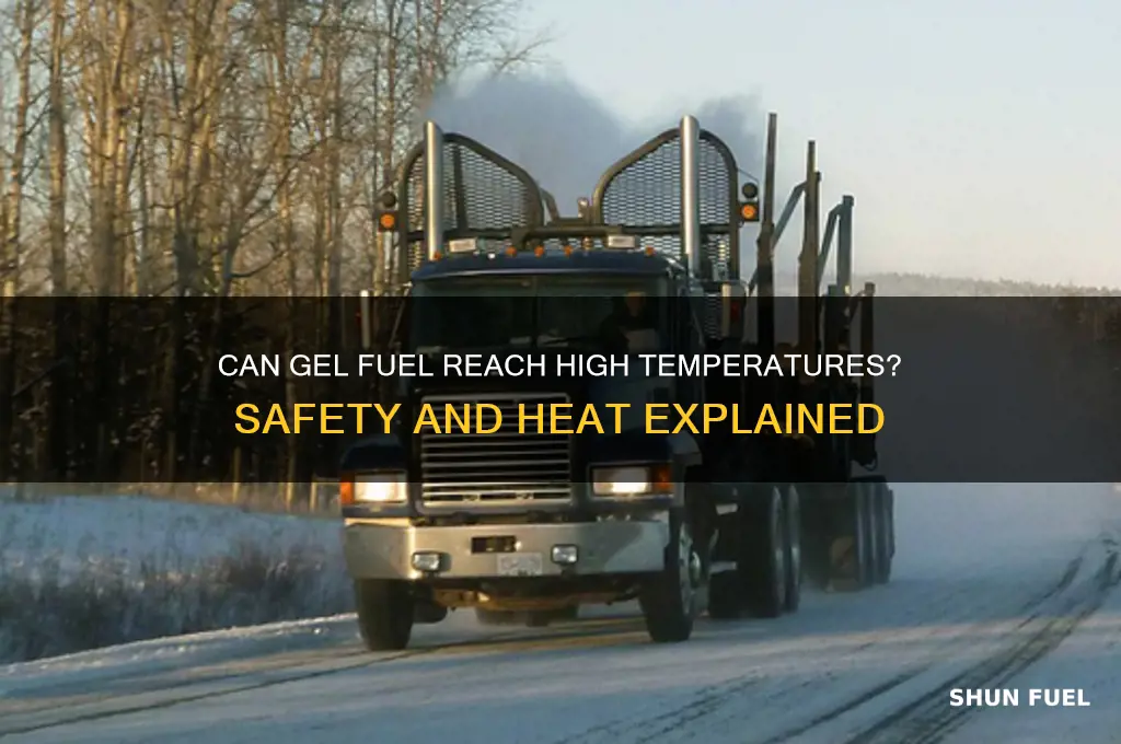 does gel fuel can get hot