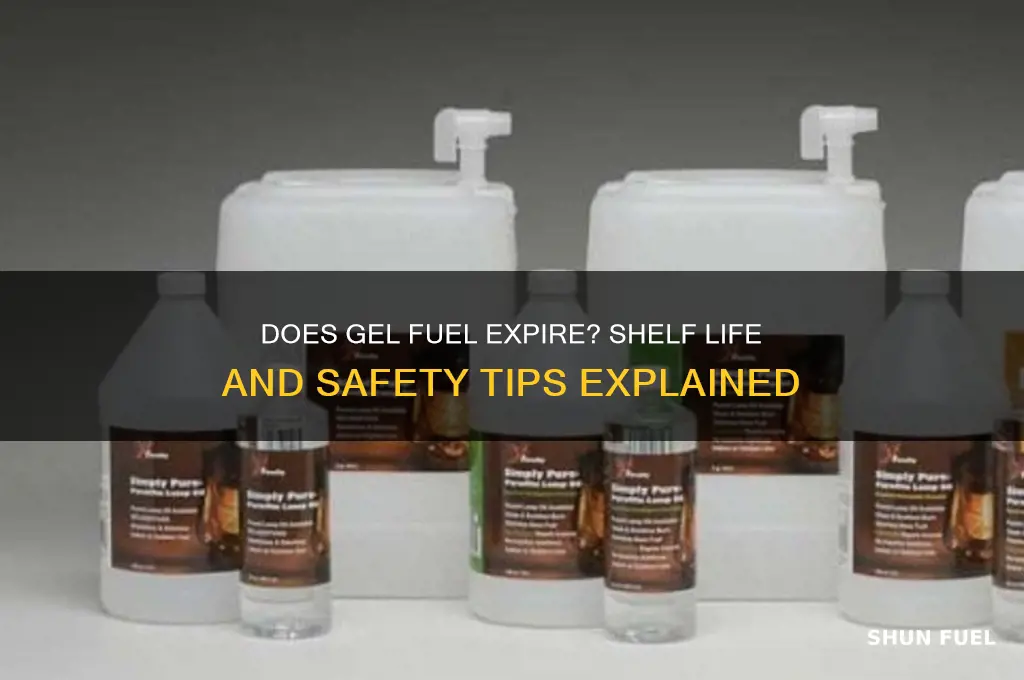 does gel fuel expire