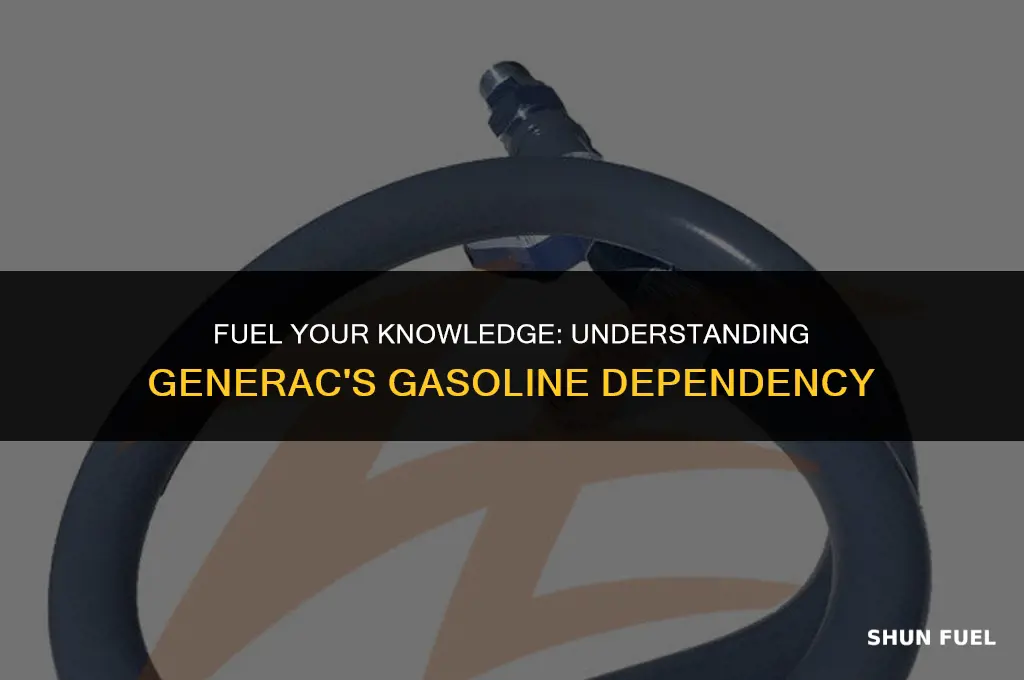 does generac run on gasoline
