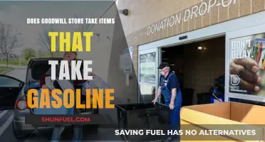 Fuel-Related Items at Goodwill: What's Accepted and What's Not