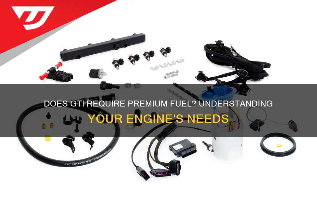 does gti require premium fuel