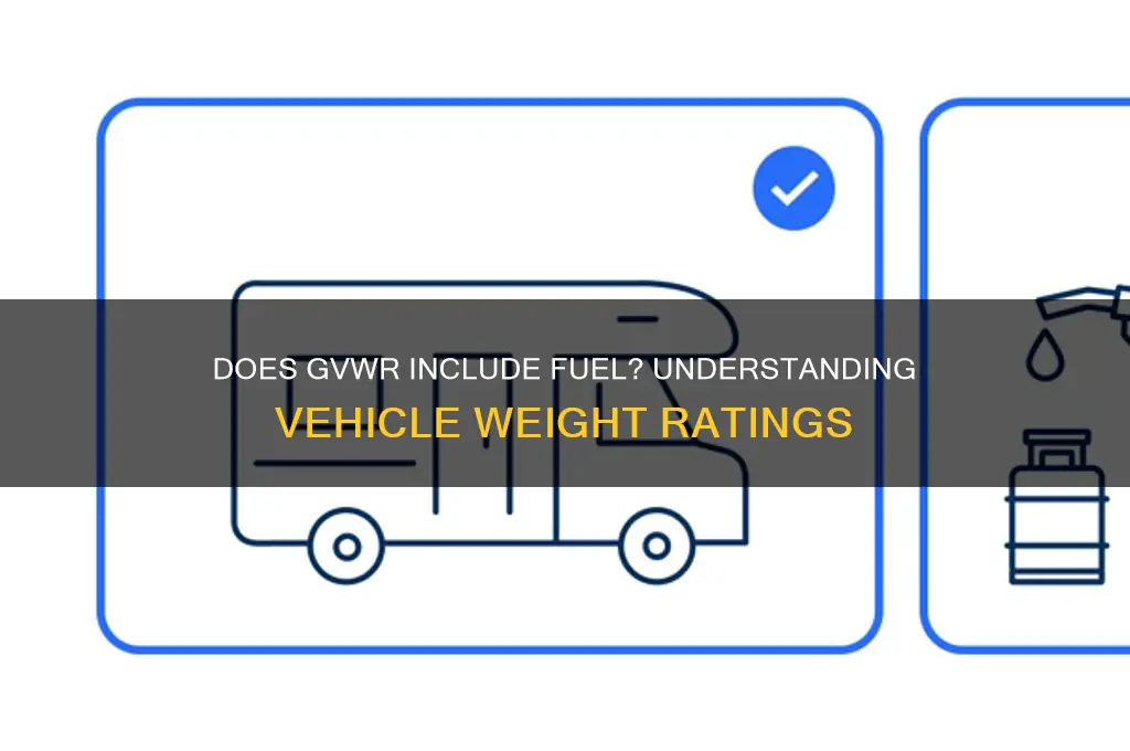 does gvwr include fuel