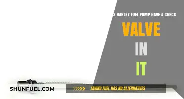 Harley Fuel Pump Check Valve: Functionality and Design Explained