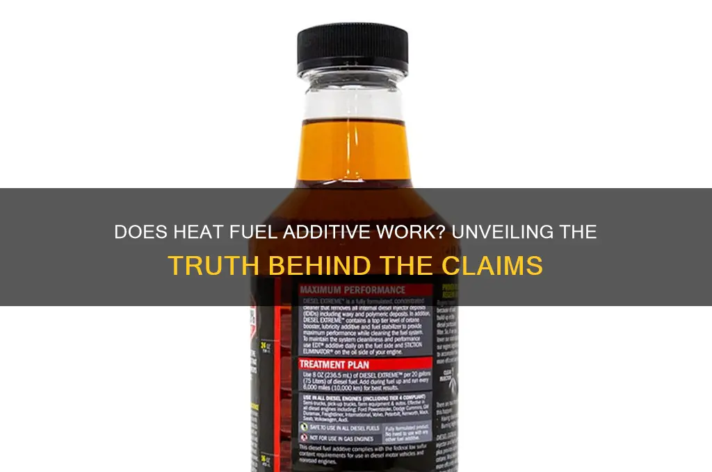 does heat fuel additive work